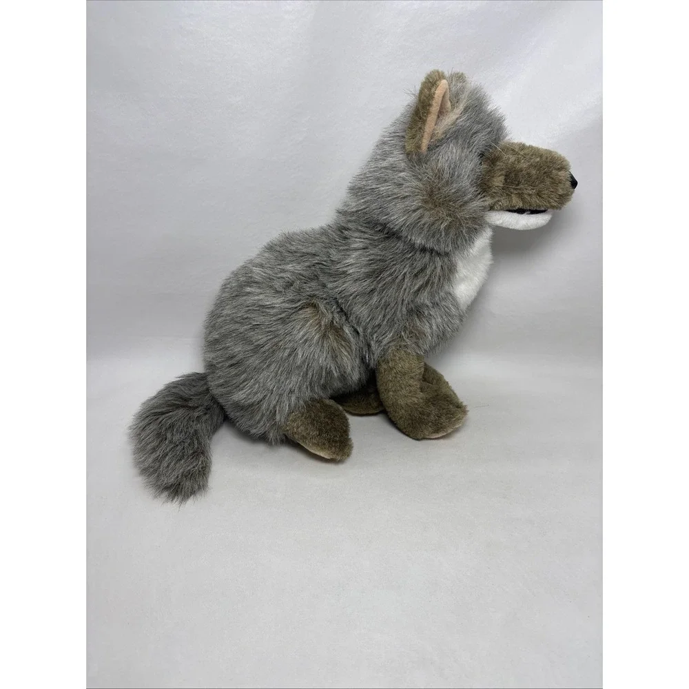 Folkmanis Folktails Coyote Hand Puppet‎ Full Body Plush 16